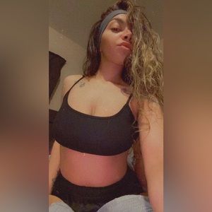 Black bralette